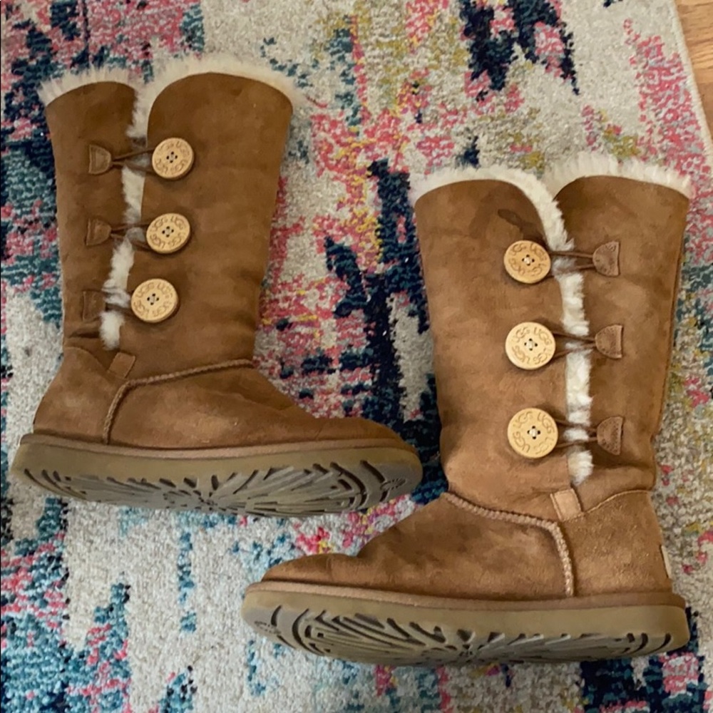 Ugg Bailey Tall Button Shearling Boot - image 2